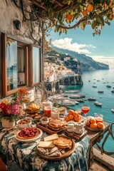 Obraz premium Italian summer hollydays, Mediterranean Sea