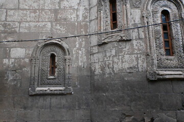 The church cathedral tower in Tbilisi