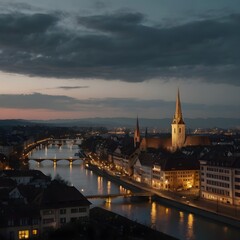 view of budapest hungary