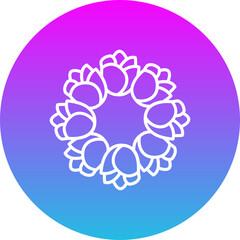 Flower crown Icon