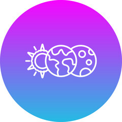 Lunar eclipse Icon