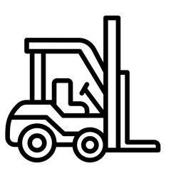 Forklift  Icon Element For Design	