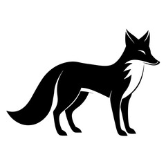 vector illustration of a fox