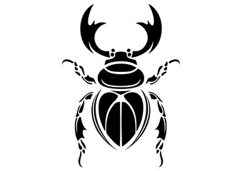 Art Nouveau bug Graphic Accents, vector illustration, vintage elements	
