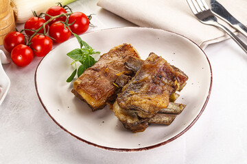 Roasted Lamb ribs with spices