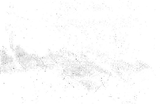 Abstract grunge halftone dotted background. Grunge black dost texture background.