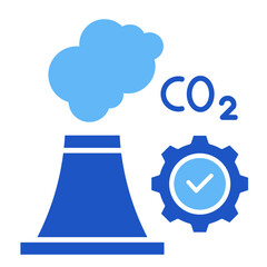 Smoke Emission Control  Icon Element For Design	