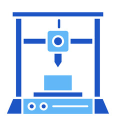 3D Printing Machine  Icon Element For Design	