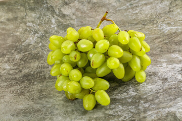 Green juicy sweet ripe Grape bunch