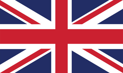 National flag of UK Vector