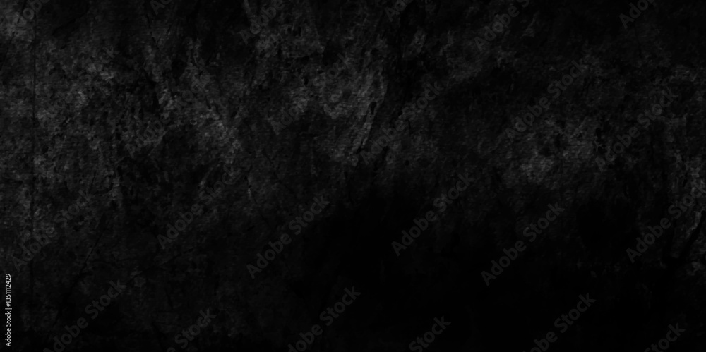 Poster abstract concrete wall background, black marble texture pattern background with abstract line struct