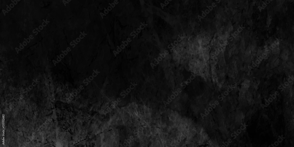 Poster abstract concrete wall background, black marble texture pattern background with abstract line struct