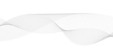 Pure vector form wavy layers curved lines simple background