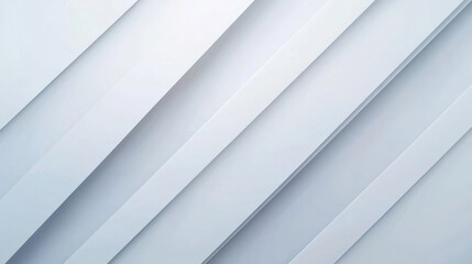 Obraz premium Abstract geometric pattern in soft white tones.
