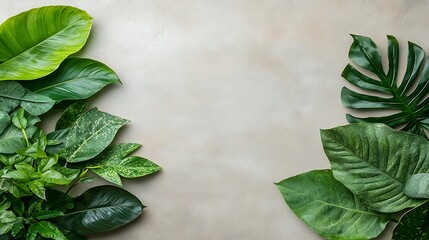 Spring flourishing flora a nature action scene of green leaves indoor serenity close-up vibes