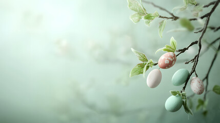 egg, eggs, holiday, spring, decoration, celebration, color, colorful, easter egg, design, green, card, symbol, pattern, grass, season, illustration, vector, bunny, cute