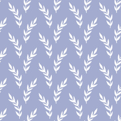 Celestial floral pattern illustration, vector