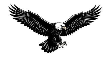 Fototapeta premium eagle in flight