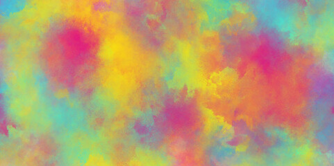 abstract colorful watercolor background with sparkling, Invitation card template suitable for wedding greeting, abstract gradient background featuring a blend of blue pinks and yellow with a texture.