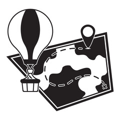 Map Flat Icon