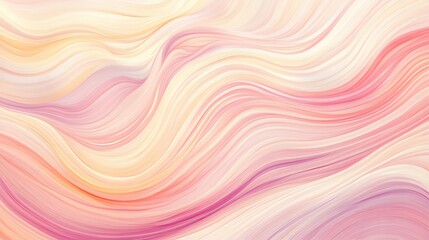 Fototapeta premium Abstract Pink Wave Background.