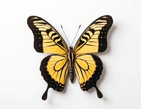 Yellow and Black Butterfly