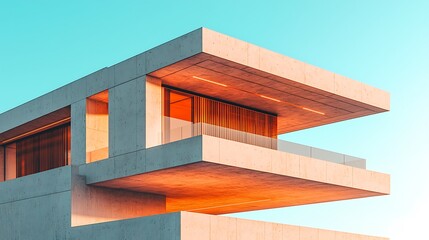 Modern Concrete House Architectural Design