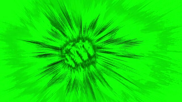 anime style comic spin line light background. Motion spin line animation. anime manga comic cartoon effect black and white animation background speed effect