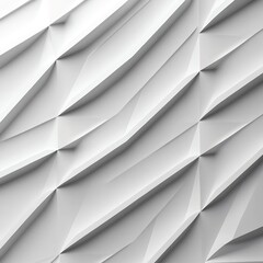 Obraz premium Abstract White Geometric Background