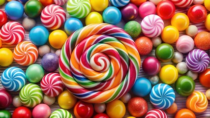 colorful candy background