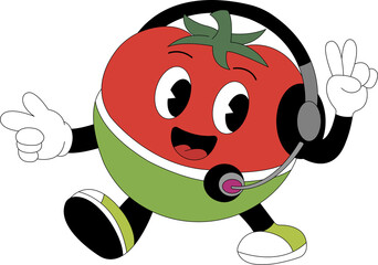funny tomato cartoon