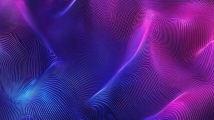 Abstract lines wavy colorful background, digital art