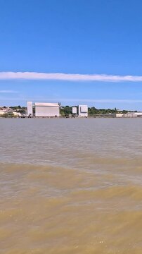 River View from Boat in Blaye