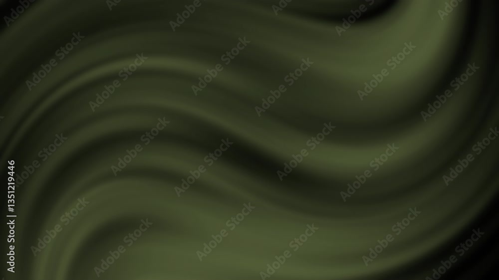 Poster soft green gradient background with fluid motion and textured waves for creative design and artistic