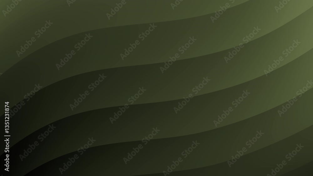 Poster elegant green gradient motion background with smooth waves and textured design for modern visual pro