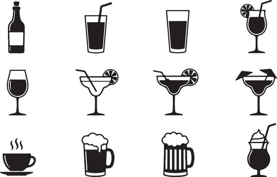 drink icon or logo isolated sign symbol vector illustration - Collection of high quality black style vector icons

