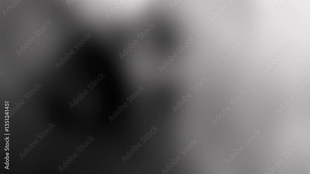 Poster abstract motion background with soft gradient texture blending in shades of grey and white for creat