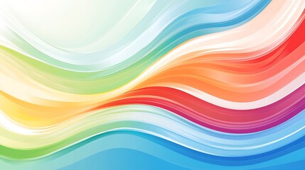 Obraz premium Colorful Wave Abstract Background.