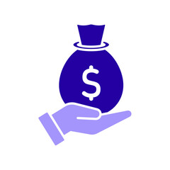 Icon a budget, isolated against a clean background.