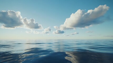 Gentle sea breeze under sunny sky pictures