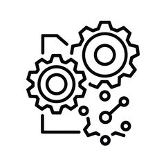 Obraz premium 2d vector illustration colorful machine , worker and Industry and its development technology, factories and production lines icon 