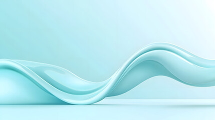 Obraz premium Dynamic fluid color gradient background, abstract KV main visual business PPT background