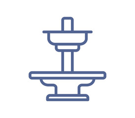 Outline medical equipment, modern technology for diagnosis of various disease, lineart pictogram, simple linear flat vector illustration isolated on white background.