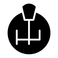 Accessories Car Transmition Glyph Icon