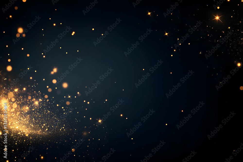 Aufkleber abstract light three-dimensional luminous particles technology sense kv main visual background