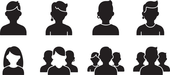 team icon or logo isolated sign symbol vector illustration - high quality black style vector icons
