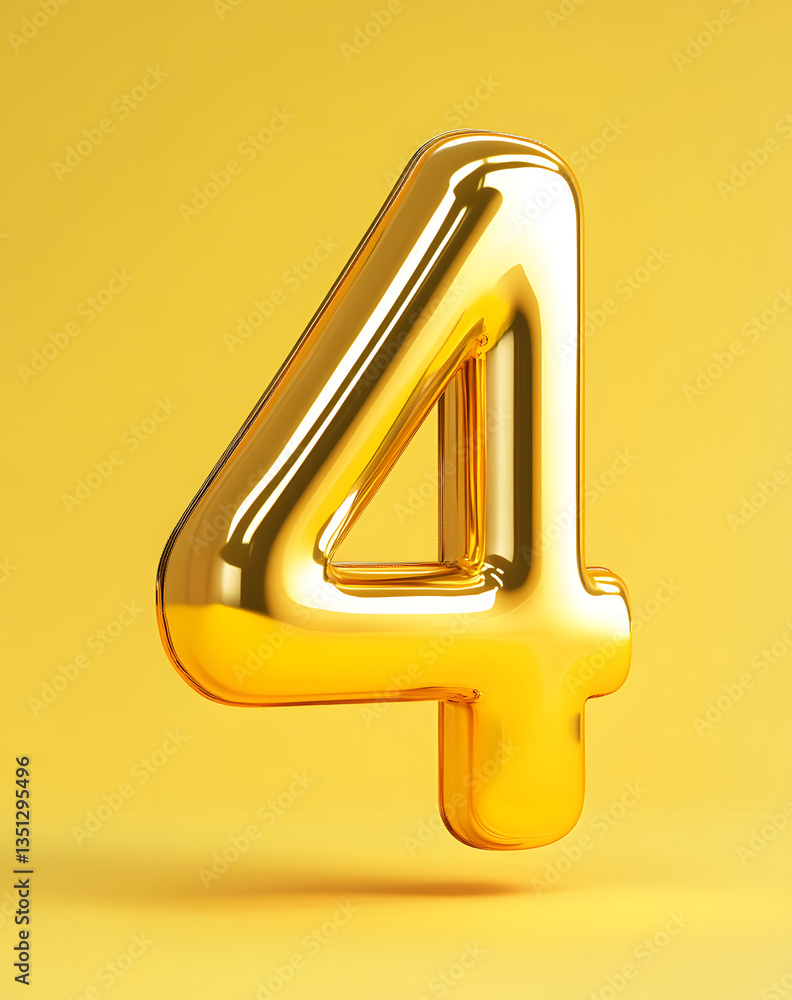 Poster 3d rendering digital font big sale event countdown concept element