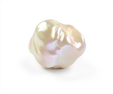baroque pearl, a type of irregularly shaped pearl known for its unique and organic form.