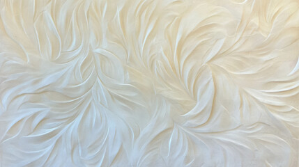 Obraz premium Abstract textured pattern of etched bone and ivory with chaos and flowing motif