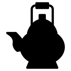 Kettle Teapot Drink Glyph Icon